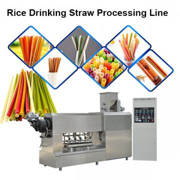 PE PP drinking straw production/ extruder line